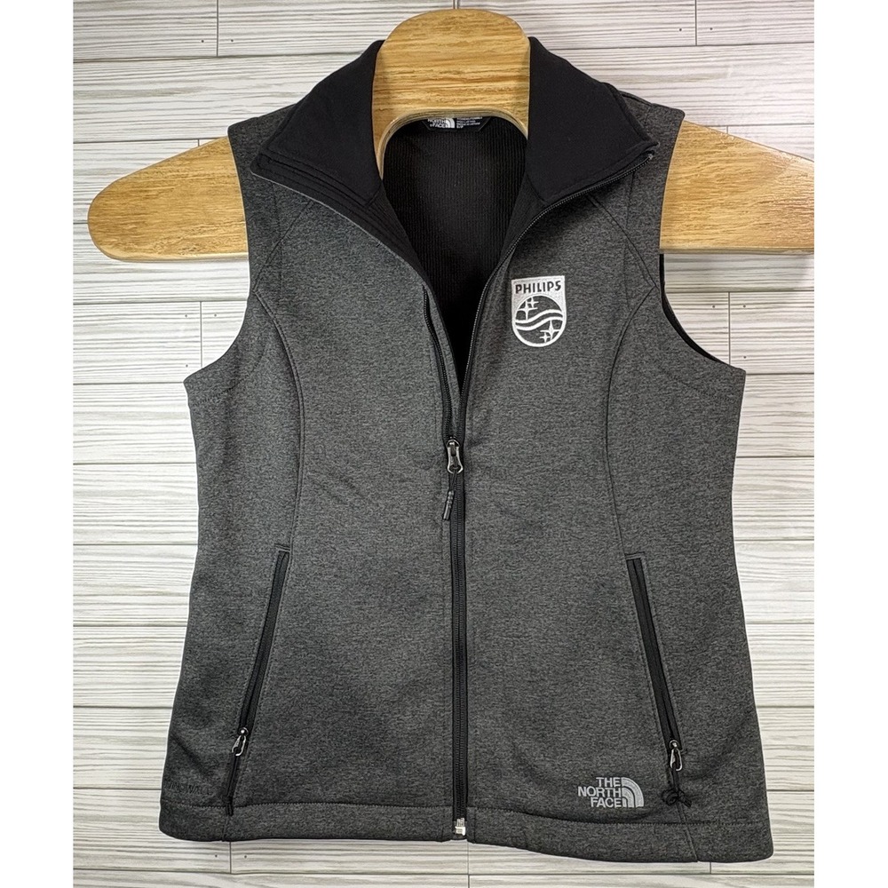 The North Face Women's Ridgewall Soft Shell Sleeveless Vest Phillip Embroidered